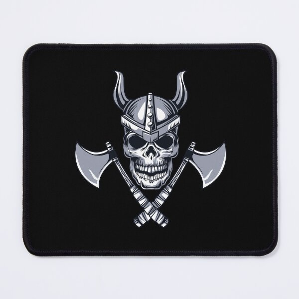 Item preview, Viking Skull With Axes Stickers & T shirts  designed and sold by Yassin  KM.