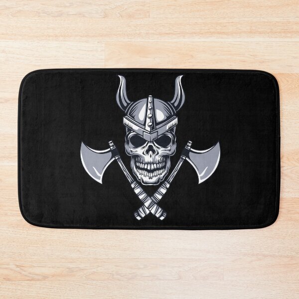 Item preview, Viking Skull With Axes Stickers & T shirts designed and sold by Yassin KM.