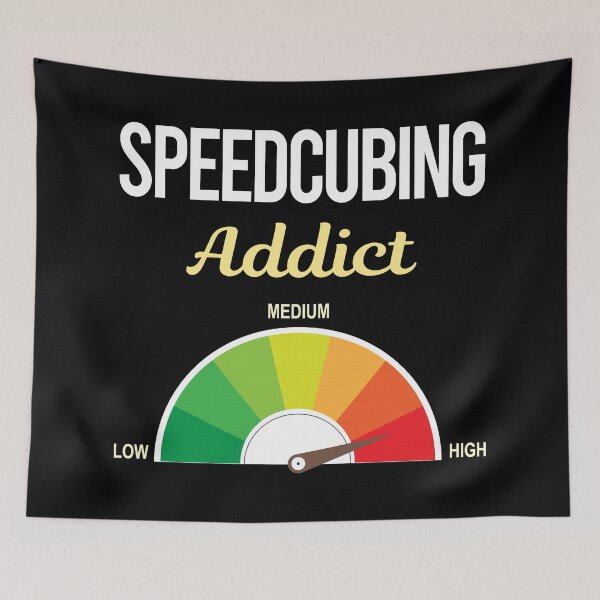 Item preview, Addict Speedcubing Speedcube Speedcuber Speed Cubing designed and sold by PriscillaHerna.