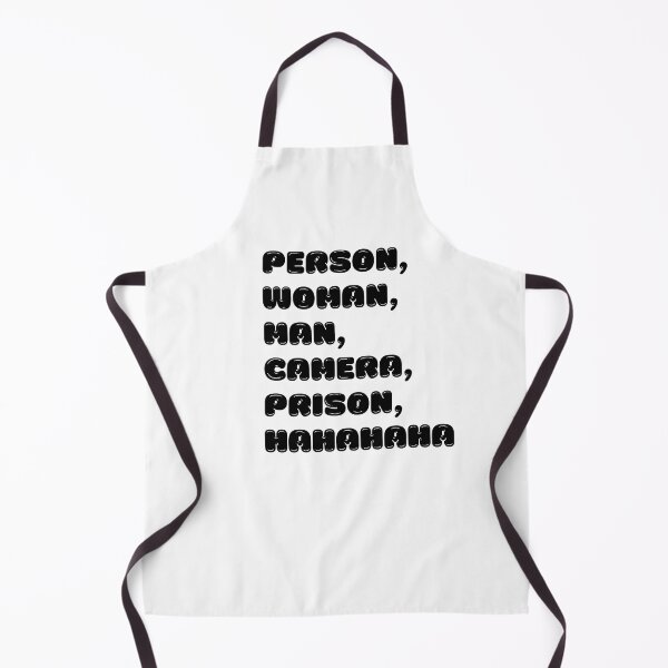 Item preview, Person Woman Man Camera Prison Hahahaha | Funny Political Humor | 2022 Midterm Election designed and sold by KonnichiwaStore.