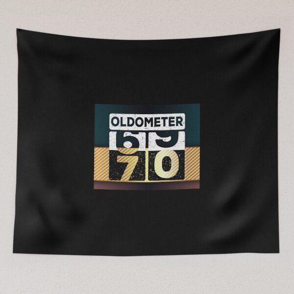 Item preview, Oldometer 69 to 70 Funny Birthday Gift designed and sold by Karry-Pat.