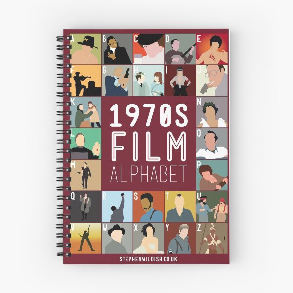 Item preview, Alfabeto cinematográfico de los años setenta designed and sold by Stephen Wildish.
