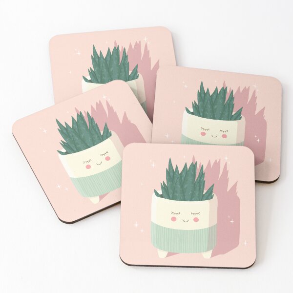 Item preview, Pastel Pink Smiling Plant Pot designed and sold by Sarah Eichert.