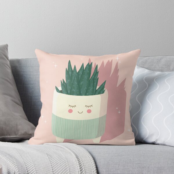 Item preview, Pastel Pink Smiling Plant Pot designed and sold by Sarah Eichert.