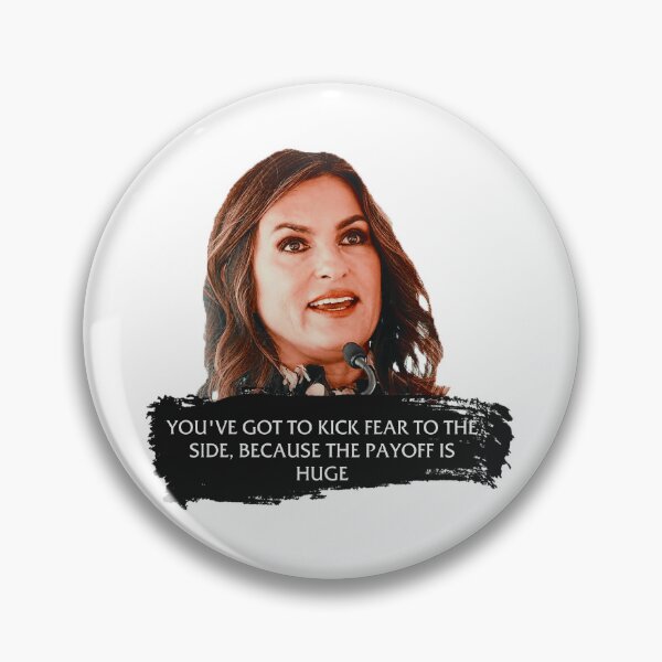 Item preview, Mariska Hargitay | Kick Your Fear to the Side designed and sold by chxstainiac-.