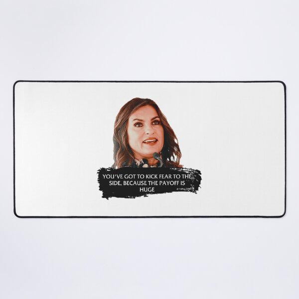 Item preview, Mariska Hargitay | Kick Your Fear to the Side designed and sold by chxstainiac-.