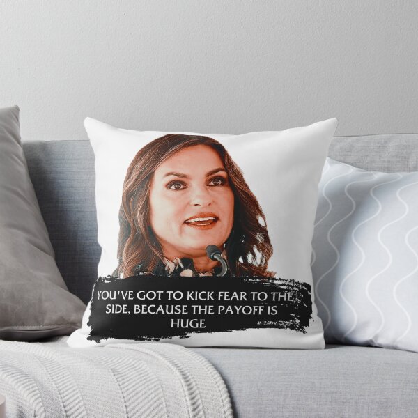 Item preview, Mariska Hargitay | Kick Your Fear to the Side designed and sold by chxstainiac-.