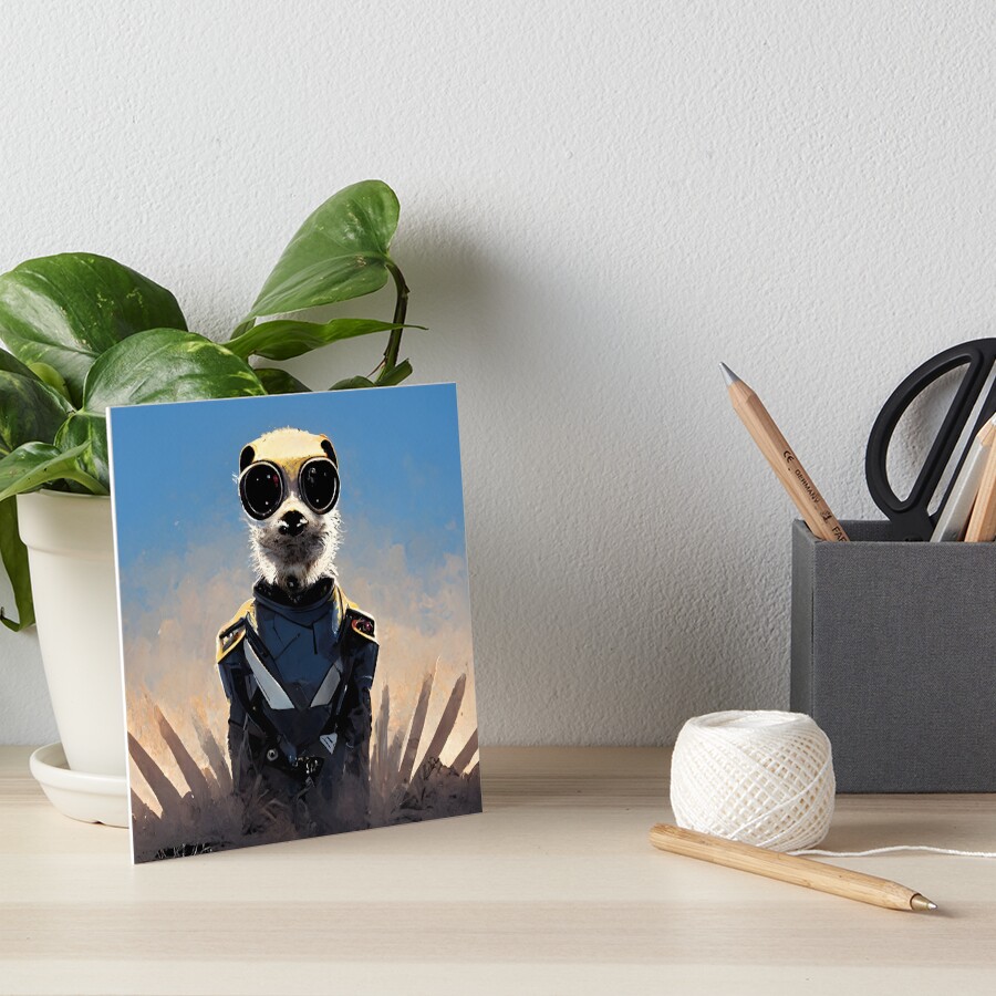 Item preview, Art Board Print designed and sold by sci-fAI.