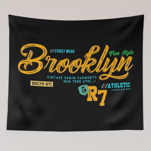 Item preview, Brooklyn Athletic Sport Design - A design with different text styles and the slogan Brooklyn Athletic designed and sold by velisani.