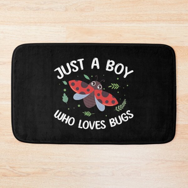 Item preview, Just A Boy Who Loves Bugs Funny Entomologist Bug Species designed and sold by StrongShirts.