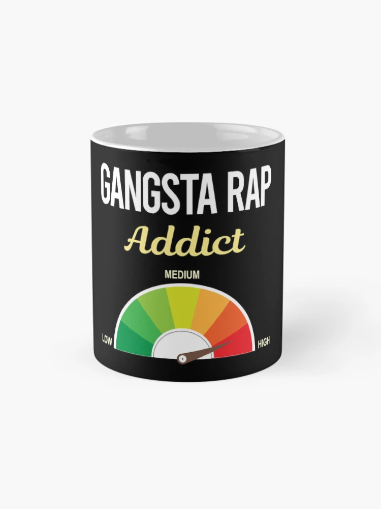 Thumbnail 4 of 6, Coffee Mug, Addict Gangsta Rap Rapping Rapper designed and sold by PriscillaHerna.