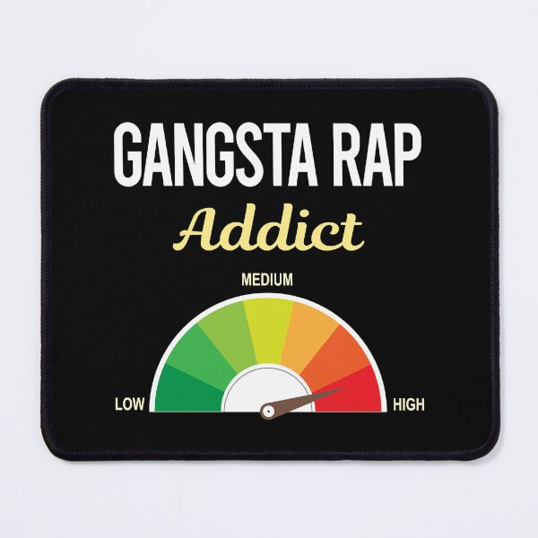 Item preview, Addict Gangsta Rap Rapping Rapper designed and sold by PriscillaHerna.