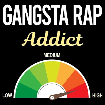 Artwork thumbnail, Addict Gangsta Rap Rapping Rapper by PriscillaHerna