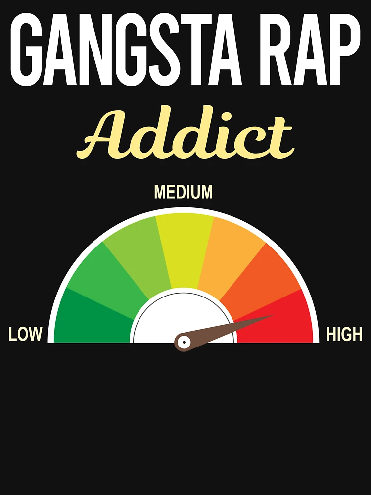Thumbnail 6 of 6, Premium Oversized Sweatshirt, Addict Gangsta Rap Rapping Rapper designed and sold by PriscillaHerna.