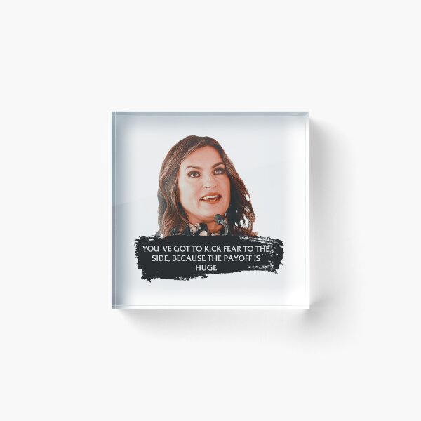Item preview, Mariska Hargitay | Kick Your Fear to the Side designed and sold by chxstainiac-.