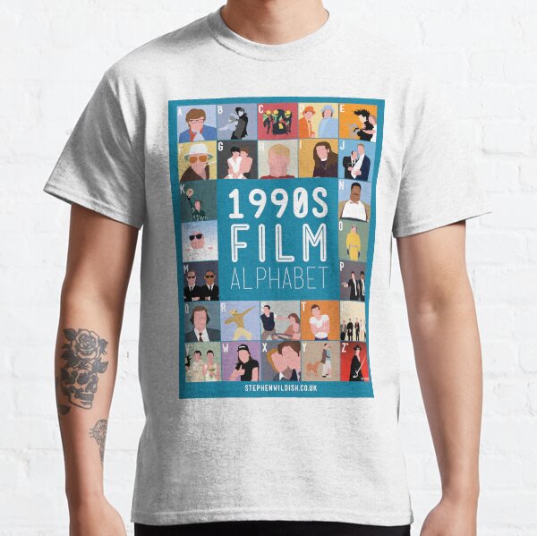 1990's Film Alphabet Classic T-Shirt