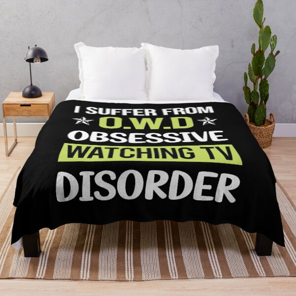 Item preview, Obsessive Love Watching TV designed and sold by GobblesBeverley.