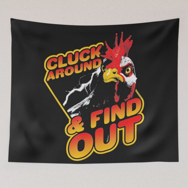 Item preview, Cluck Around and Find Out designed and sold by rosamaria2020.