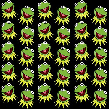 Artwork thumbnail, Kermit The Frog pattern by ValentinaHramov