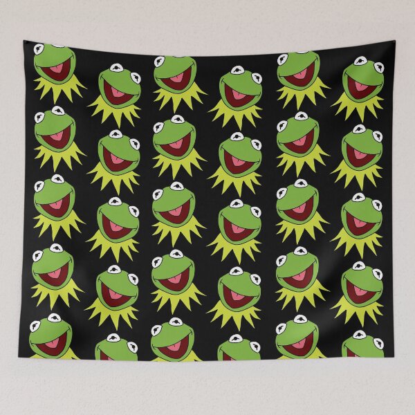 Item preview, Kermit The Frog pattern designed and sold by ValentinaHramov.