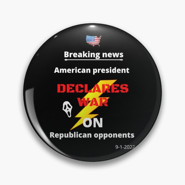 Item preview, American president declares war on republicans designed and sold by rocklegends99.