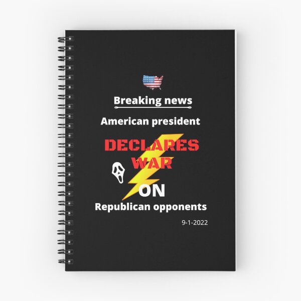 Item preview, American president declares war on republicans designed and sold by rocklegends99.