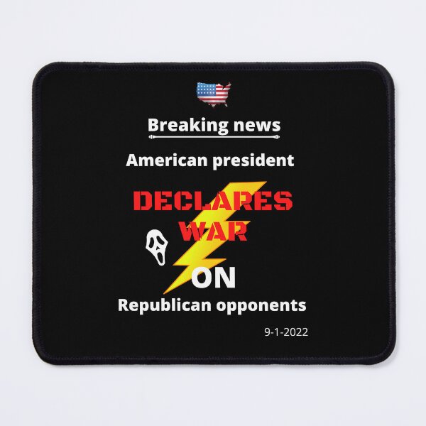 Item preview, American president declares war on republicans designed and sold by rocklegends99.