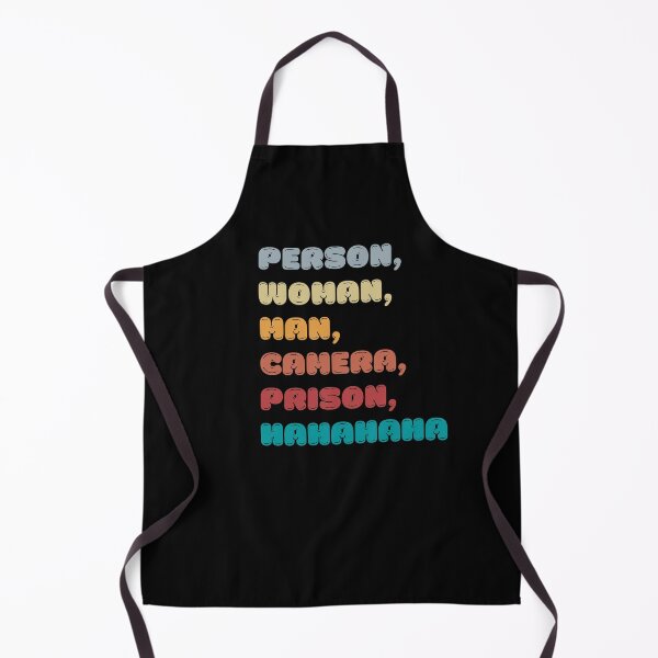 Item preview, Person Woman Man Camera Prison Hahahaha | Funny Political Humor | 2022 Midterm Election designed and sold by KonnichiwaStore.