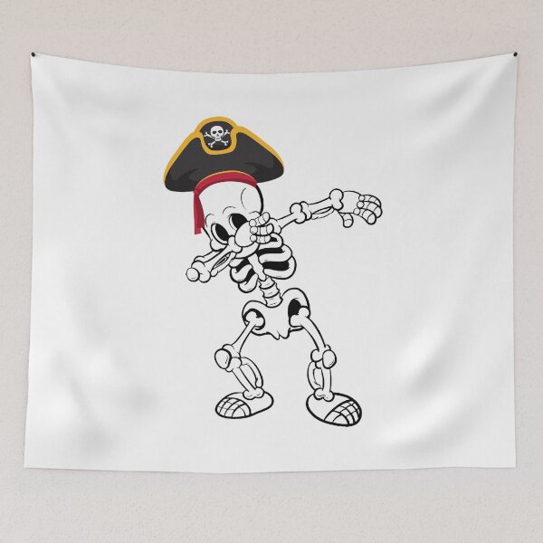 Item preview, Dabbing Halloween Pirate Skeleton Dab Funny designed and sold by PansyBoyd.