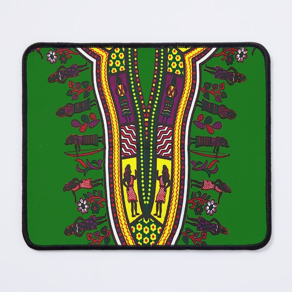 Item preview, Green African Dashiki Inspired designed and sold by basilioafrik.