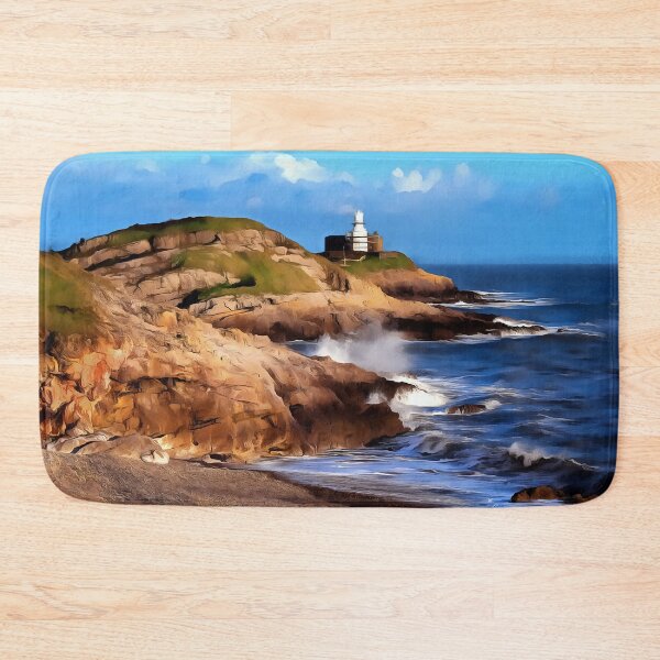 Item preview, Mumbles Lighthouse (Painting) designed and sold by cmphotographs.