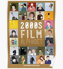 00s Film Alphabet Poster