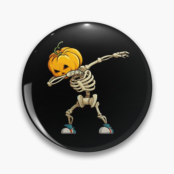 Item preview, Dabbing Halloween Skeleton Pumpkin Head Dab Funny designed and sold by PansyBoyd.