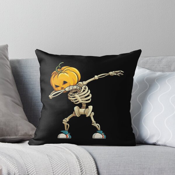 Item preview, Dabbing Halloween Skeleton Pumpkin Head Dab Funny designed and sold by PansyBoyd.