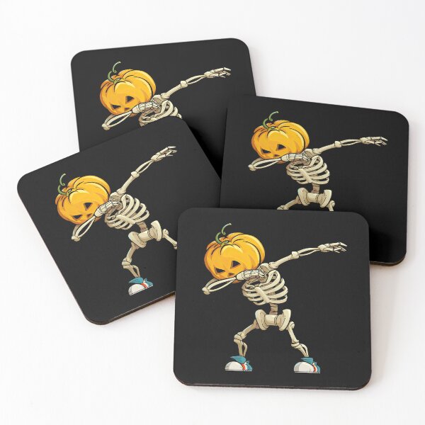Item preview, Dabbing Halloween Skeleton Pumpkin Head Dab Funny designed and sold by PansyBoyd.