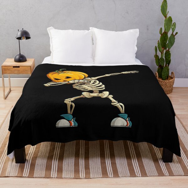 Item preview, Dabbing Halloween Skeleton Pumpkin Head Dab Funny designed and sold by PansyBoyd.