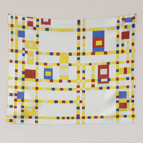 Item preview, Broadway Boogie Woogie By Piet Mondrian  designed and sold by MurellosArt.