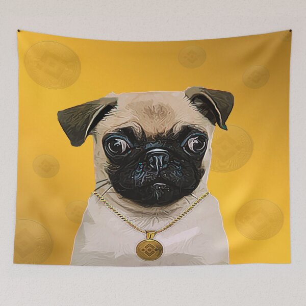 Item preview, BNB Pug designed and sold by L'art Designs.