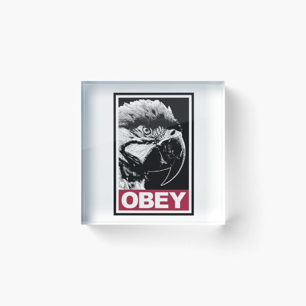 Item preview, Obey the Macaw Parrot designed and sold by Alienphysique.