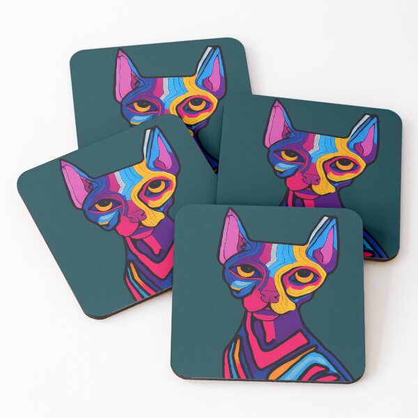 Aperçu de l'œuvre Chat Sphynx 14 créée et vendue par Catator.