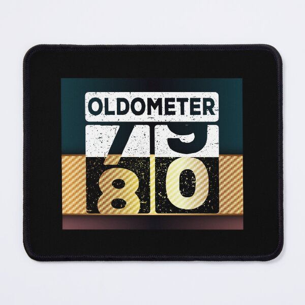Item preview, Oldometer 79 to 80 Funny Birthday Gift designed and sold by Karry-Pat.