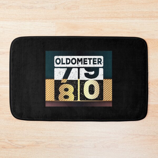Item preview, Oldometer 79 to 80 Funny Birthday Gift designed and sold by Karry-Pat.