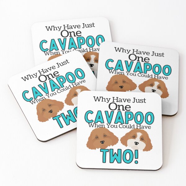 Item preview, Why Have Just One Cavapoo designed and sold by SherlocksStore.