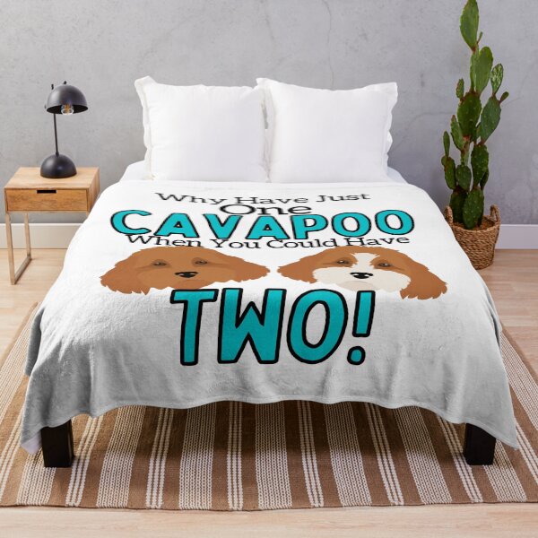 Item preview, Why Have Just One Cavapoo designed and sold by SherlocksStore.