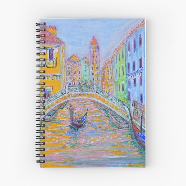 Item preview, BURANO Gondolas and brightly coloured houses.Venice Gondolas sunset designed and sold by Vincent Loverso.
