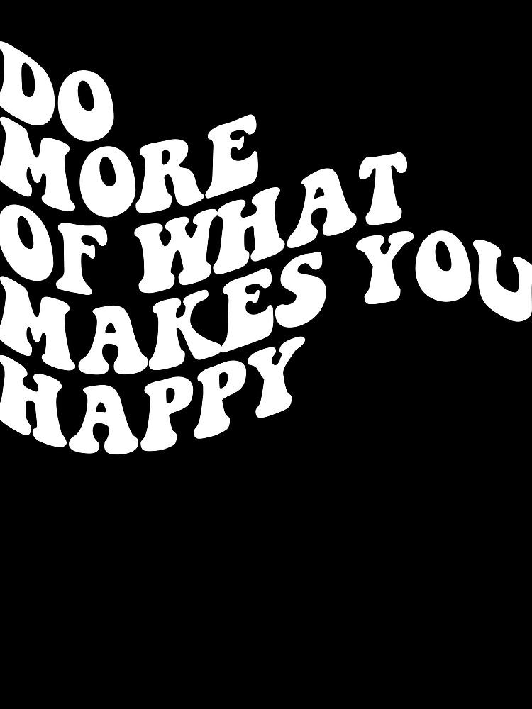 Thumbnail 3 von 3, Tuch, Do More Of What Makes You Happy Gear designt und verkauft von DynamicDesign.