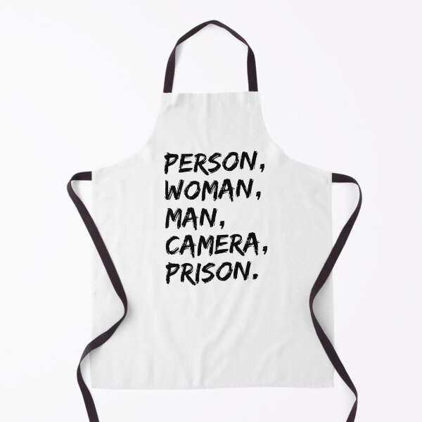 Item preview, Person Woman Man Camera Prison | Funny Political Humor | 2022 Midterm Election designed and sold by KonnichiwaStore.