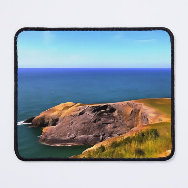 Item preview, Llangrannog Seaview (Painting) designed and sold by cmphotographs.
