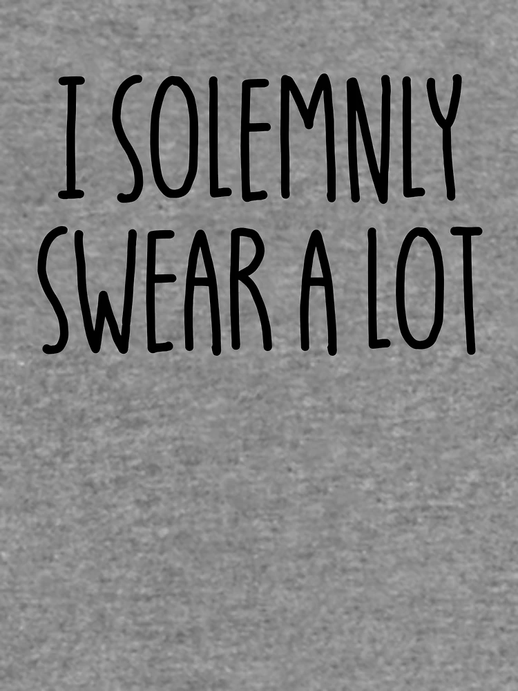 Thumbnail 6 von 6, Leichter Pullover, I Solemnly Swear A Lot Funny Sarcasm I Solemnly Swear A Lot Gear designt und verkauft von DynamicDesign.