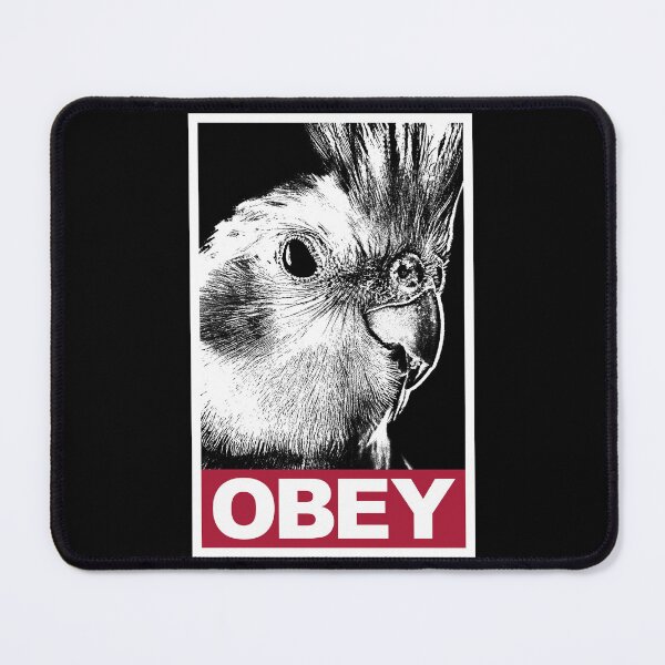 Item preview, Obey the Cockatiel Parrot designed and sold by Alienphysique.